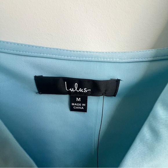 NWT Lulus Sultry for the Night bodysuit Going Out Party Festival Club Date Tie - Picture 10 of 15